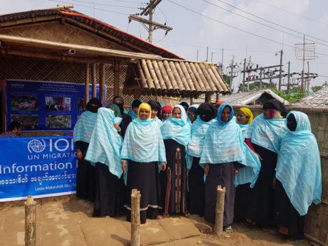 UN Migration helps Rohinya Women organise